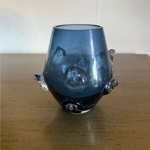 Blue Juliska Bud Vase